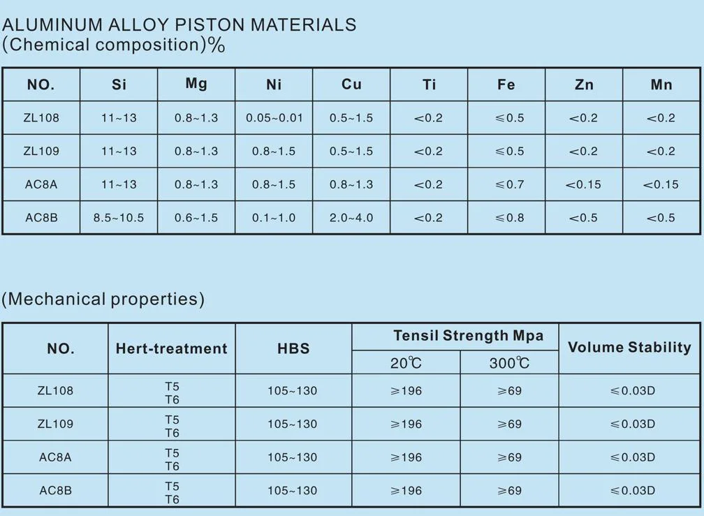 Manufacturers Supplier Engine Auto Parts Forged Piston Pump Set Pistons Rings Liner Kit 12010-44G02 for Nissan